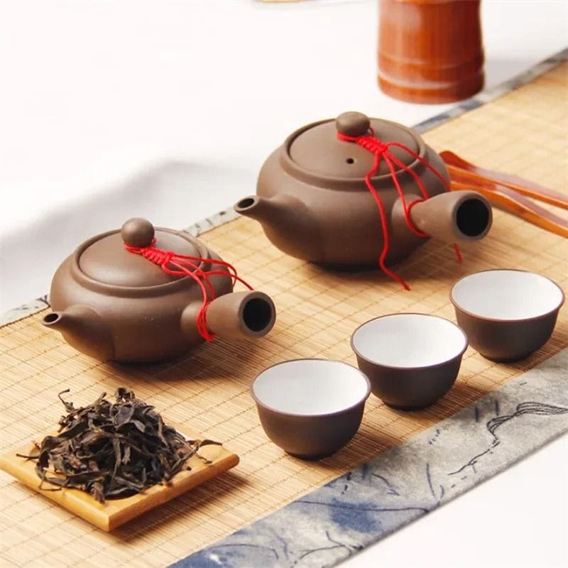Théière Kyusu en Argile 125ML - 450ML