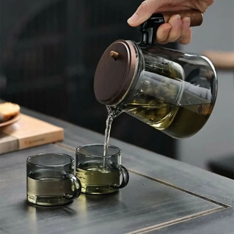 Théière Magique en Verre Borosilicate 650ML