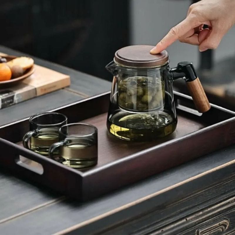 Théière Magique en Verre Borosilicate 650ML