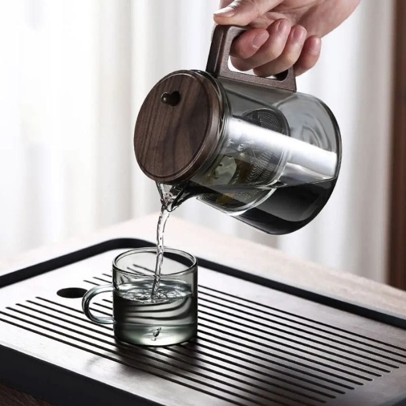 Théière Magique en Verre Borosilicate 650ML