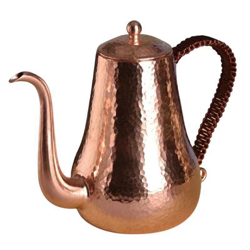 Théière Marocaine en Cuivre 1L 1000 ml / Cuivre Martelé