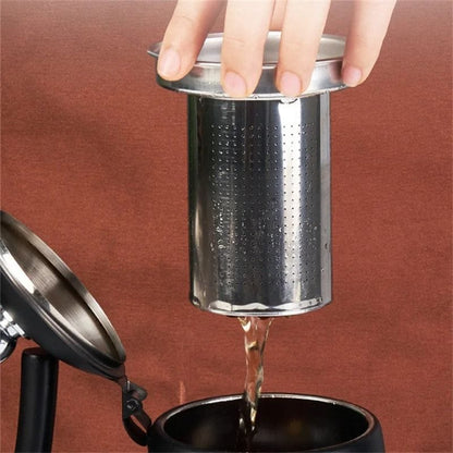 Théière Marocaine en Inox 1.5L - 2L