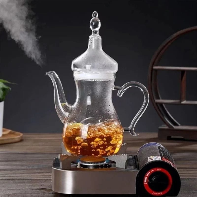 Théière Marocaine en Verre 1L 1000 ml