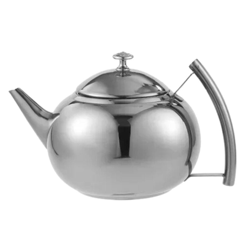 Théière Métal en Acier Inoxydable 1.5L 1500 ml / Argent Poli