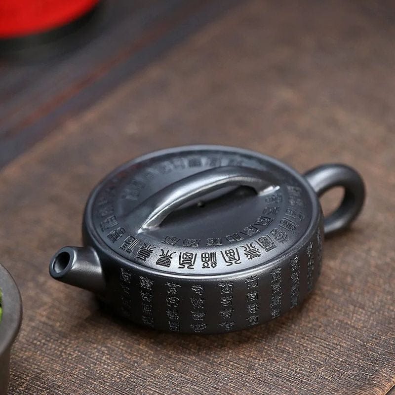 Théière Noire en Argile 180ML 180 ml