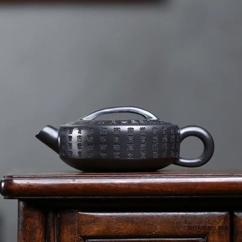 Théière Noire en Argile 180ML 180 ml