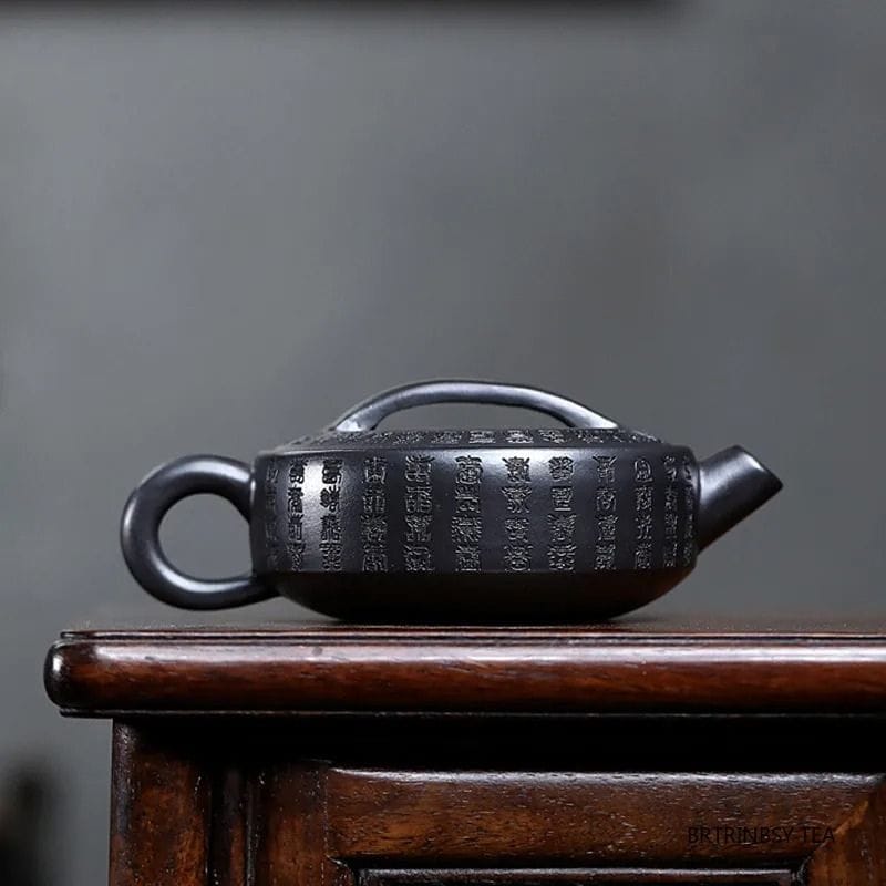 Théière Noire en Argile 180ML 180 ml