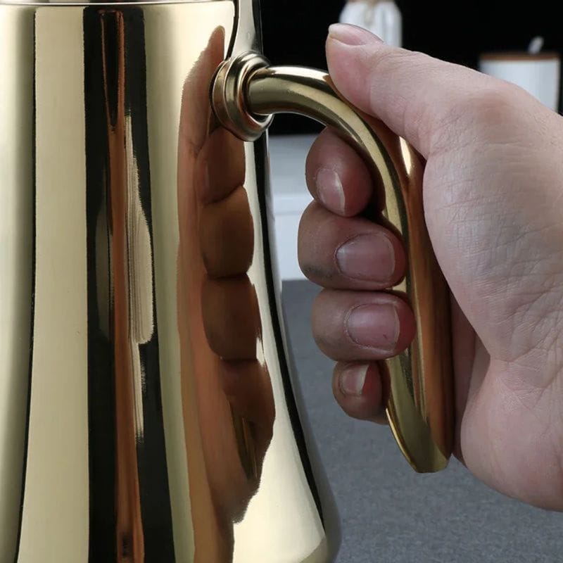 Théière Nordique en Inox avec Infuseur