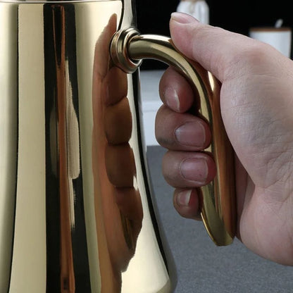 Théière Nordique en Inox avec Infuseur