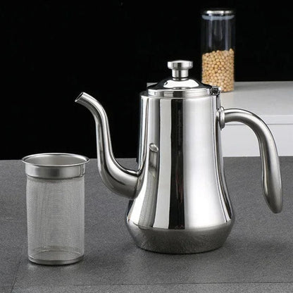 Théière Nordique en Inox avec Infuseur