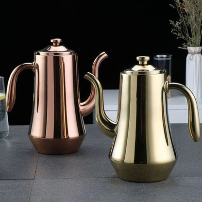 Théière Nordique en Inox avec Infuseur