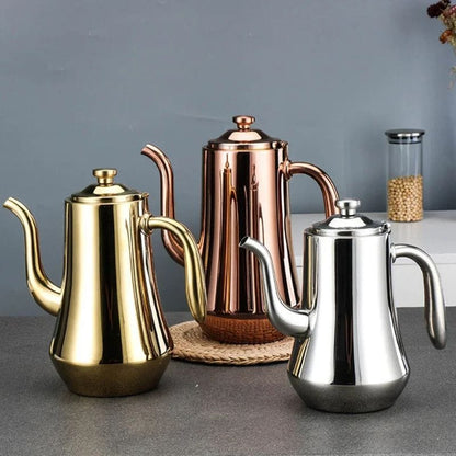 Théière Nordique en Inox avec Infuseur
