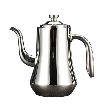 Théière Nordique en Inox avec Infuseur Argent