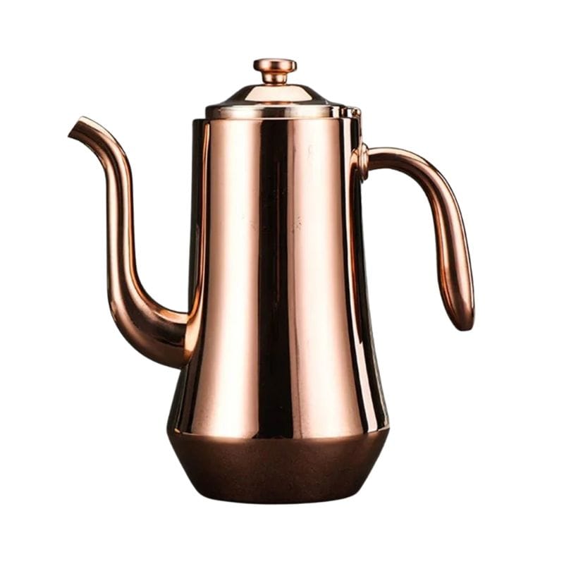 Théière Nordique en Inox avec Infuseur Or Rose