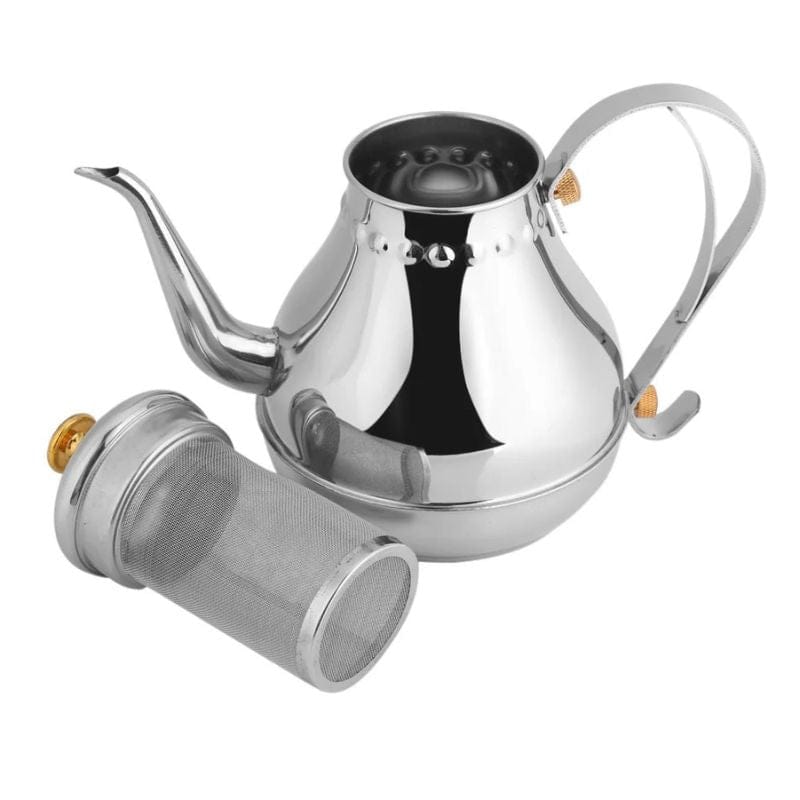 Théière Orientale en Inox 1.2L 1200 ml