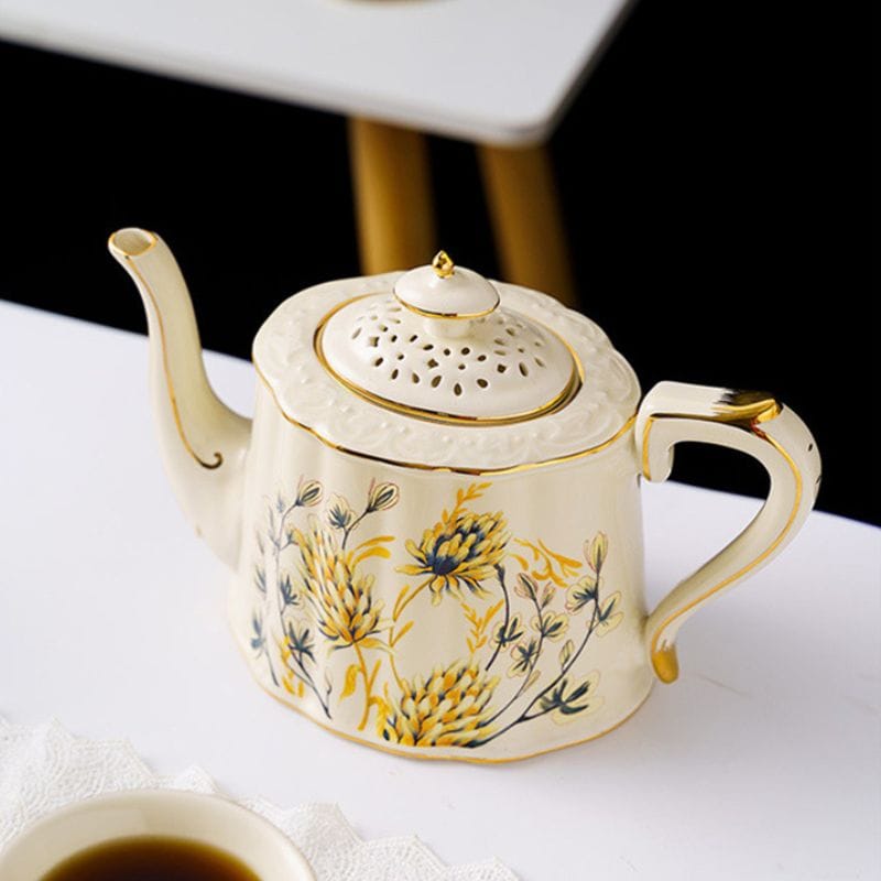 Théière Porcelaine Blanche 900ML