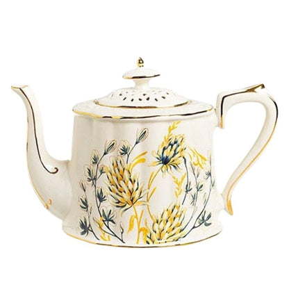 Théière Porcelaine Blanche 900ML 900 ml / Épi d’Or