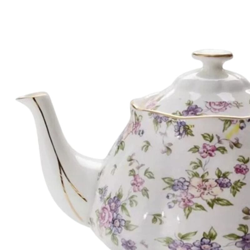 Théière Porcelaine Vintage 1.4L 1400 ml