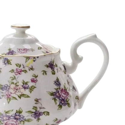 Théière Porcelaine Vintage 1.4L 1400 ml