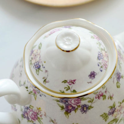 Théière Porcelaine Vintage 1.4L 1400 ml