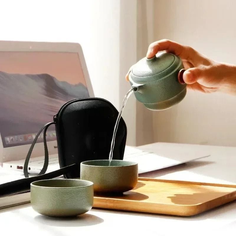 Théière Portable en Céramique 210ML