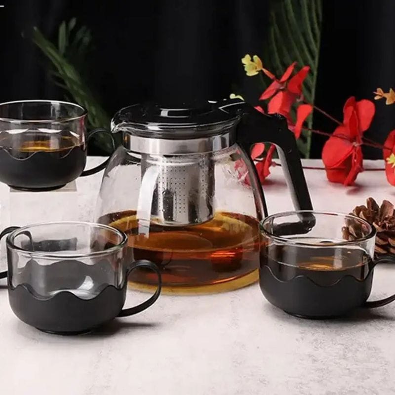 Théière Professionnelle en Verre 1L - 2L