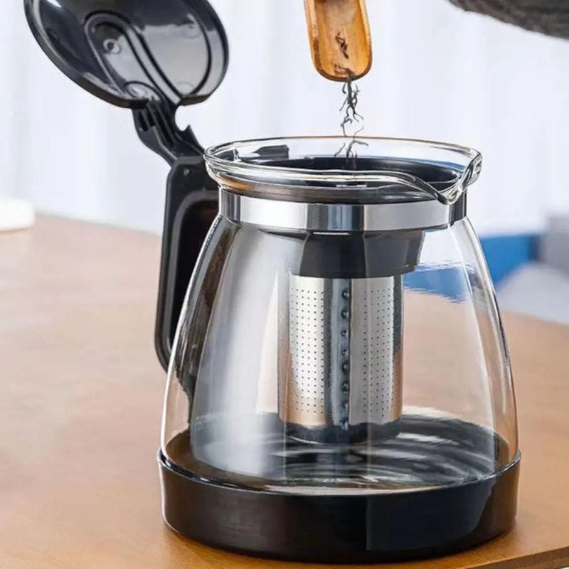 Théière Professionnelle en Verre 1L - 2L