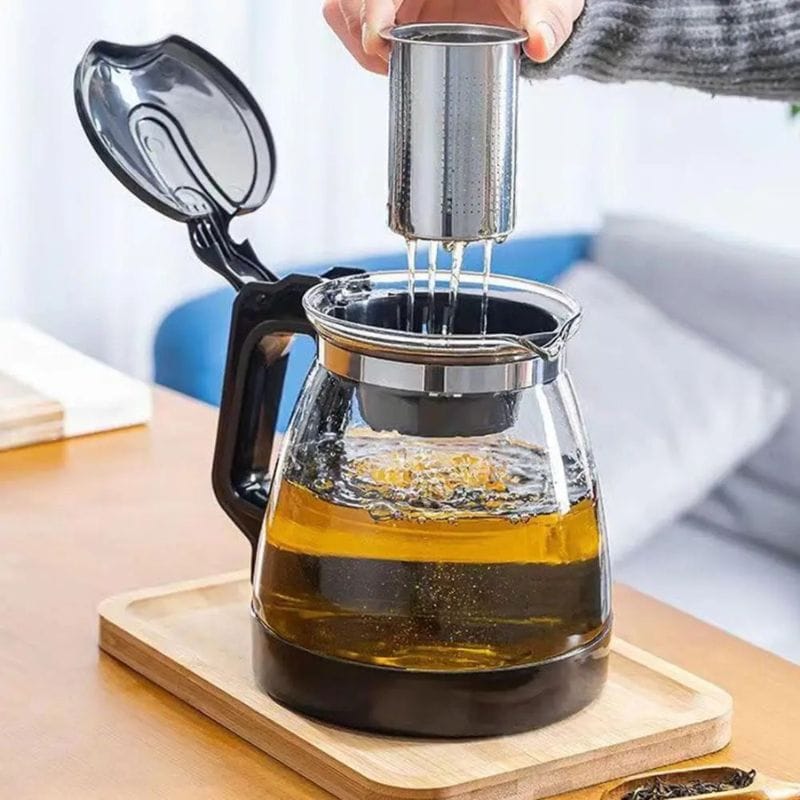 Théière Professionnelle en Verre 1L - 2L