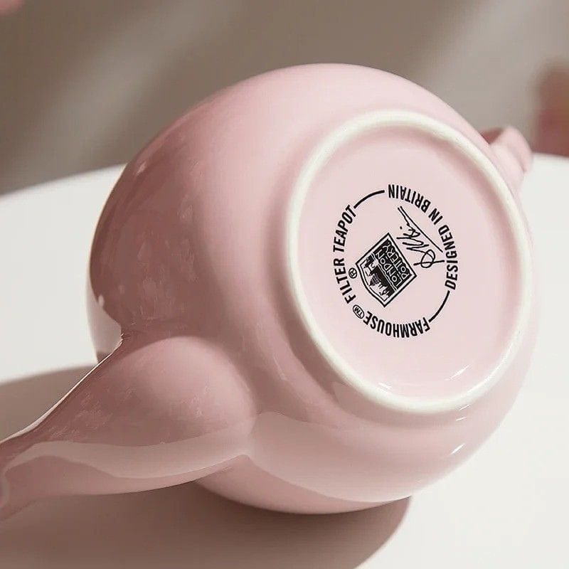 Théière Rose avec Filtre 600ML 600 ml