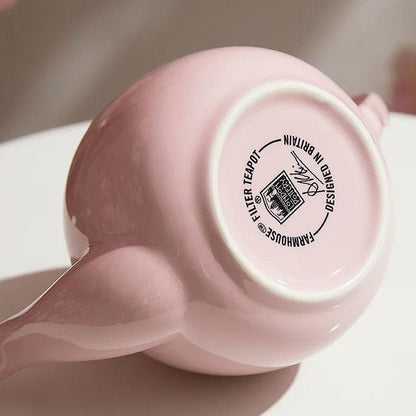 Théière Rose avec Filtre 600ML 600 ml