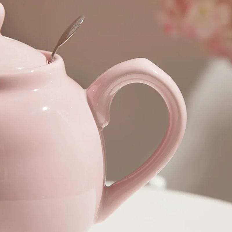 Théière Rose avec Filtre 600ML 600 ml