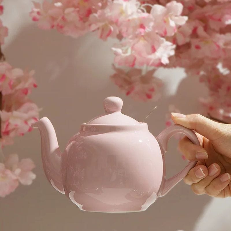 Théière Rose avec Filtre 600ML 600 ml