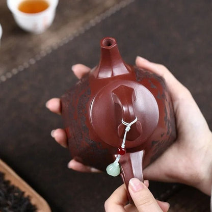 Théière Rouge en Argile 260ML 260 ml