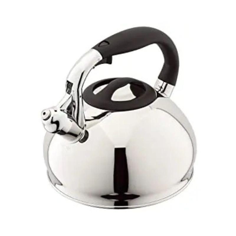 Théière Sifflante Inox Compatible Induction 2.3L - 3L