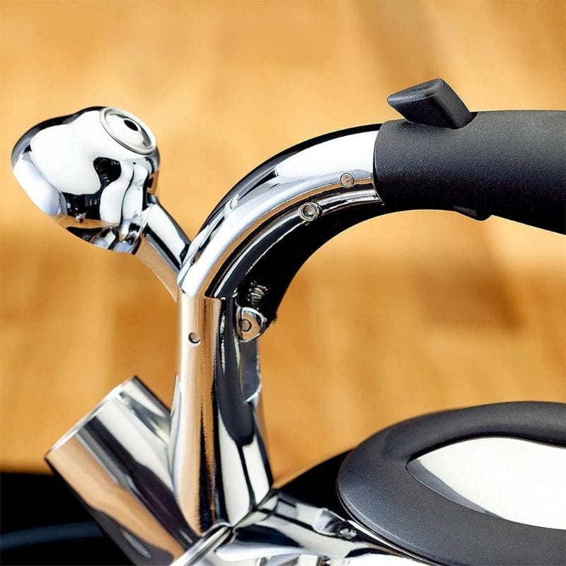 Théière Sifflante Inox Compatible Induction 2.3L - 3L