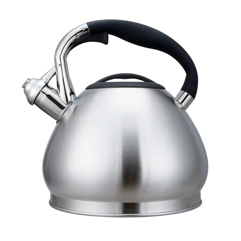 Théière Sifflante Inox Compatible Induction 2.3L - 3L