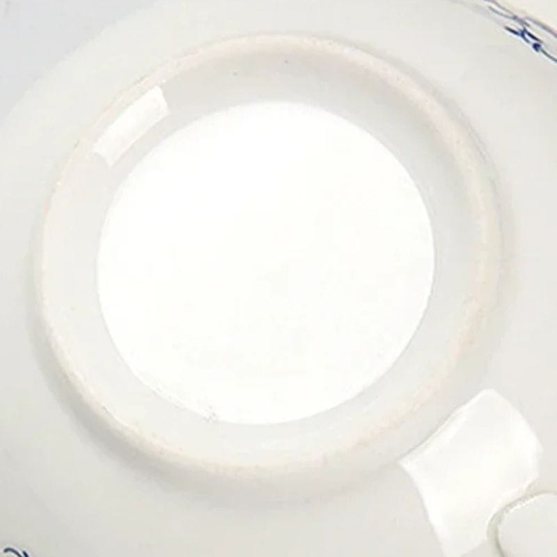 Théière Tasse Intégrée en Porcelaine Fleurie 350ML 350 ml