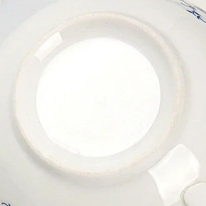 Théière Tasse Intégrée en Porcelaine Fleurie 350ML 350 ml