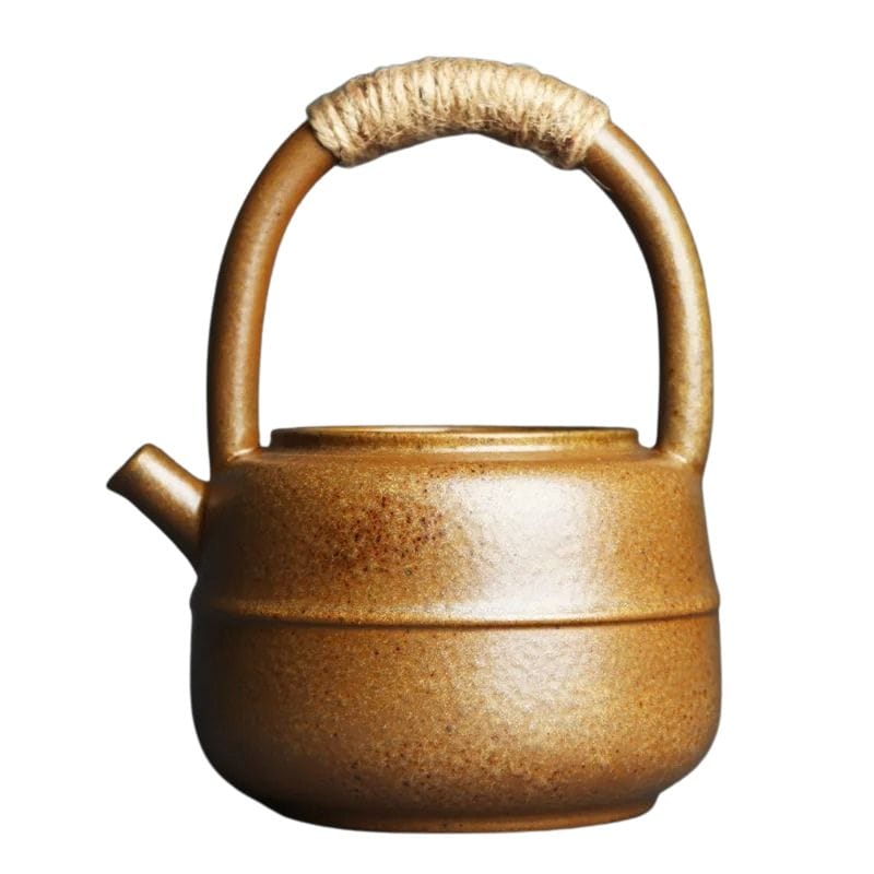 Théière Vintage en Céramique 460ML 460 ml / Aube Dorée