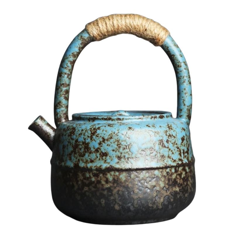 Théière Vintage en Céramique 460ML 460 ml / Bleu Céleste