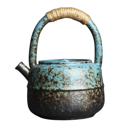 Théière Vintage en Céramique 460ML 460 ml / Bleu Céleste