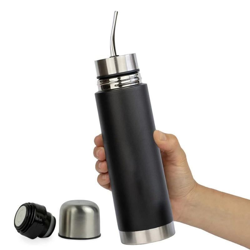 Thermos Maté Isotherme avec Paille Intégrée 500ML - 750ML